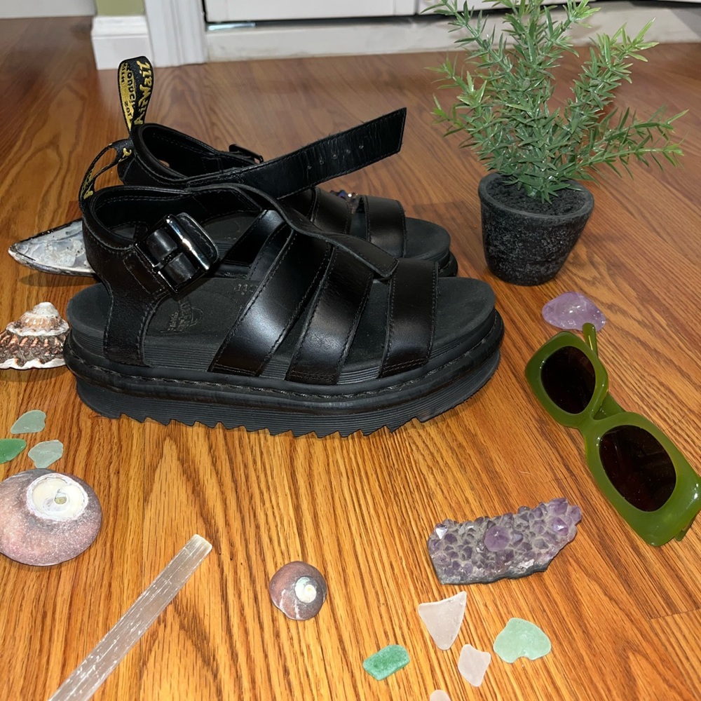 Dr. Martens Black Women's Sandals